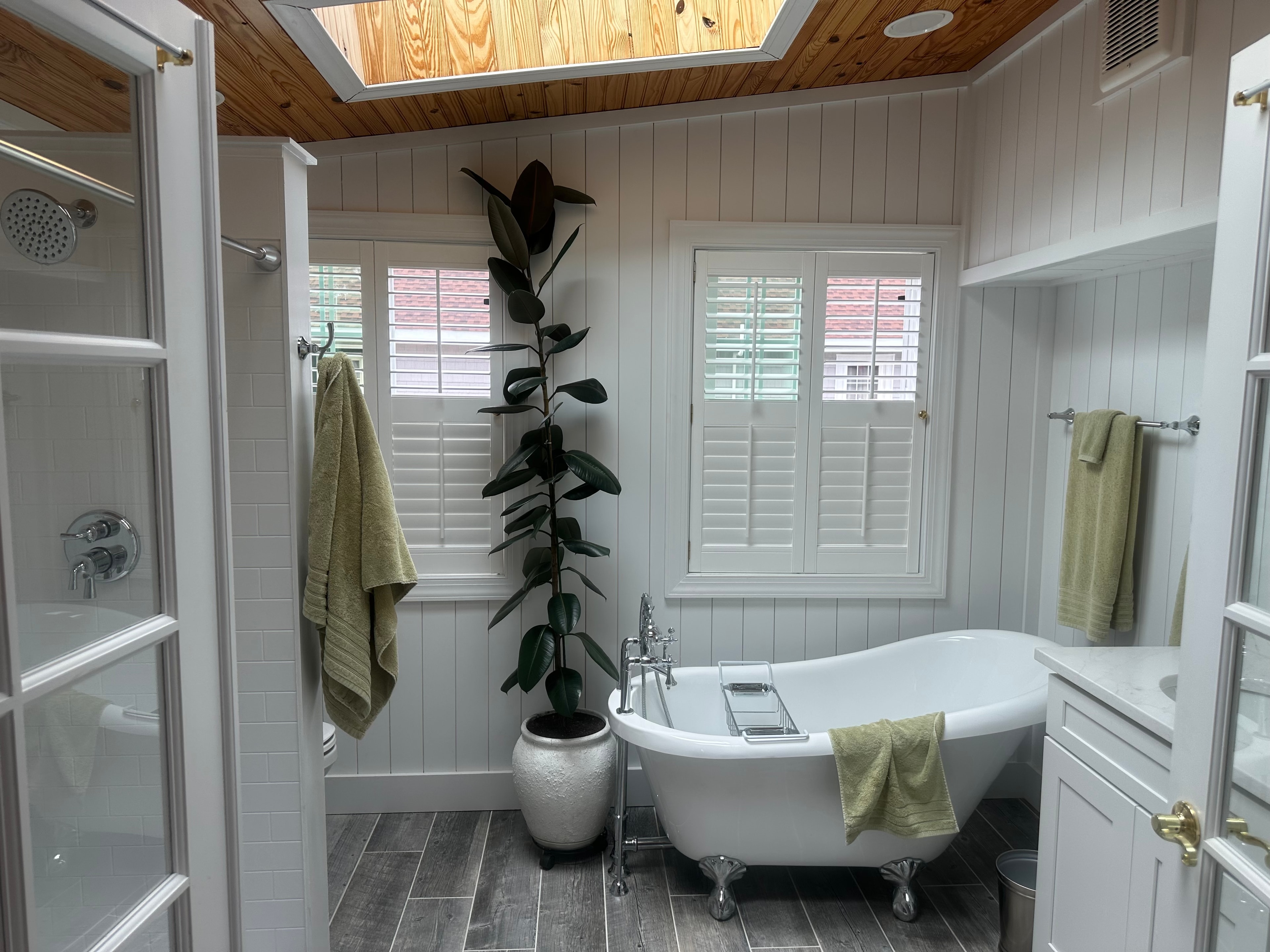 Bathroom remodel, Chincoteague Island VA