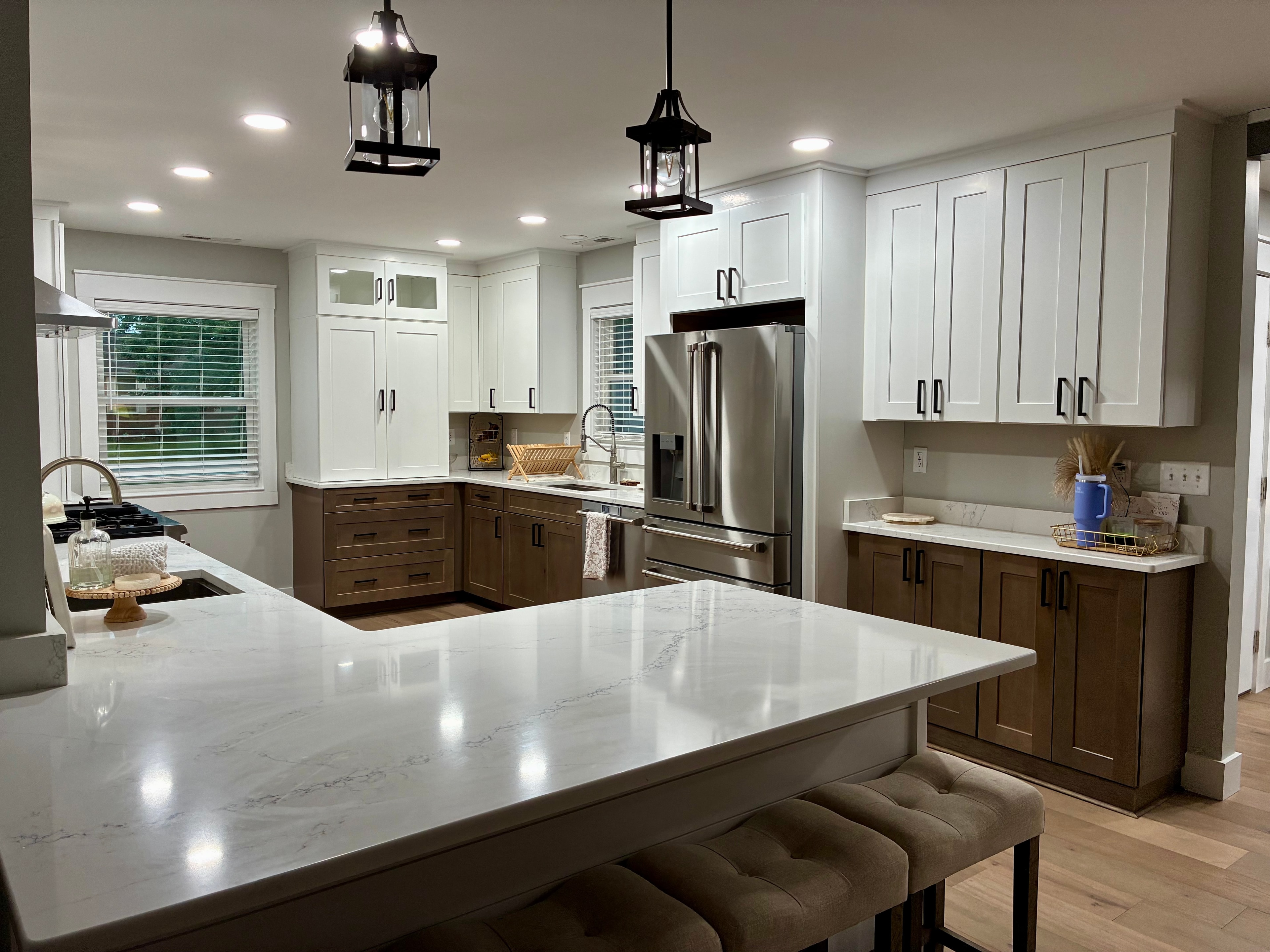 Whole home kitchen remodel, Chincoteague Island VA